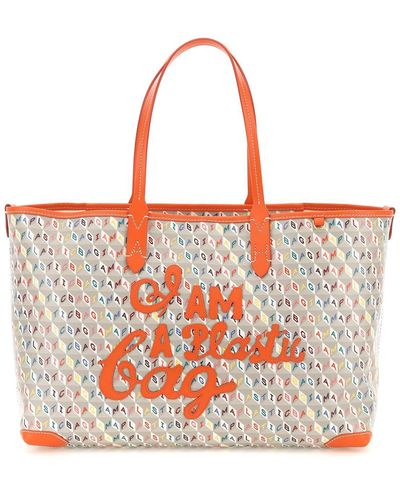 Anya Hindmarch 'i Am A Plastic Bag' Small Tote Bag - Multicolor