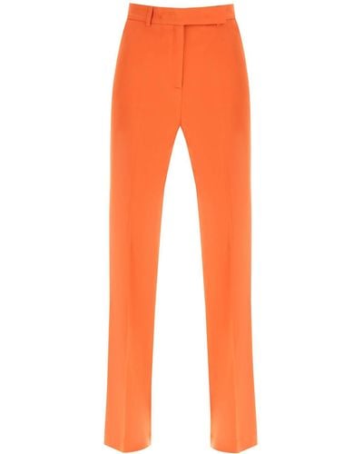 Hebe Studio 'Lover' Canvas Trousers - Orange
