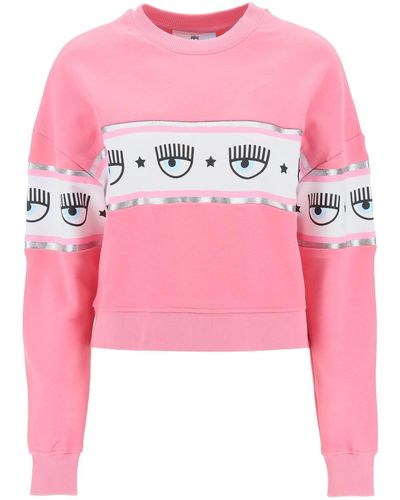 Chiara Ferragni Logomania Sweatshirt - Pink