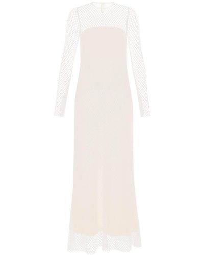 Totême Layered Maxi Dress - White