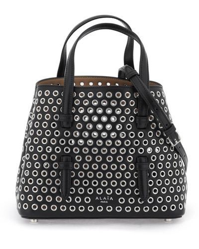 Alaïa Mina 20 Studded Bag - Black