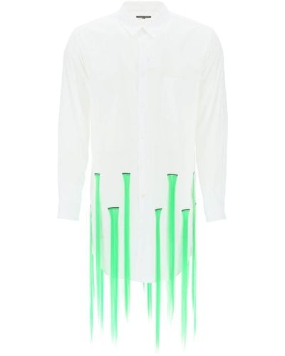 Comme des Garçons Comme Des Garcons Homme Plus Shirt With Extensions - White