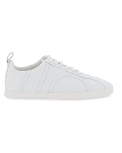 Totême Sneakers In Pelle - Bianco