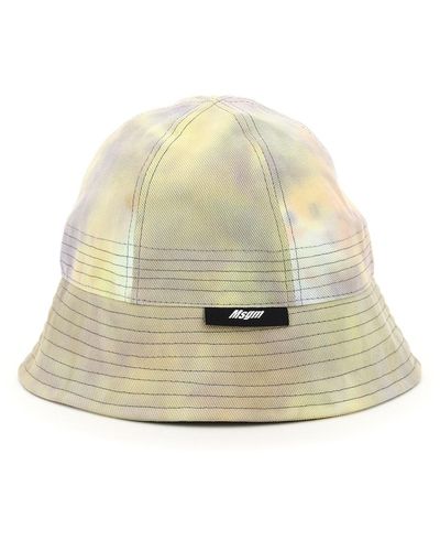 MSGM Tie-dye Bucket Hat - Multicolour
