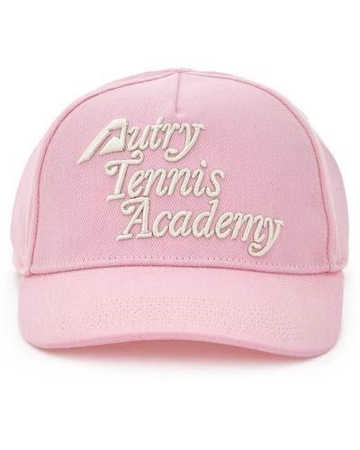 Autry Tennis Logo Baseball Cap - Pink