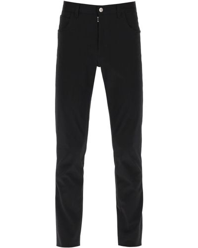 Maison Margiela Five Pocket Skinny Jeans - Black