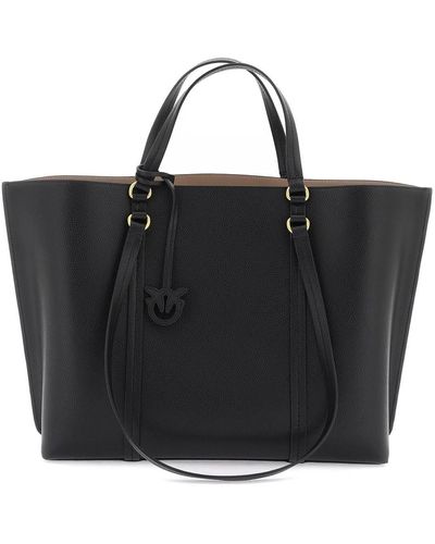 Pinko Large Shopper Bag - Black