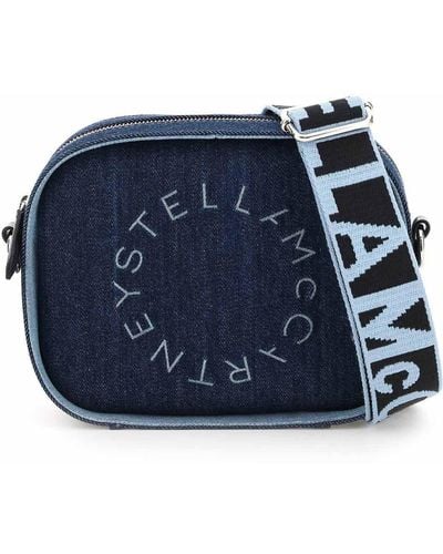 Stella McCartney Denim Camera Bag - Blue