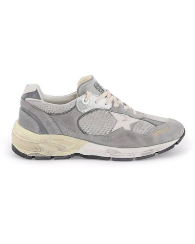 Golden Goose Dad-Star Trainers - White