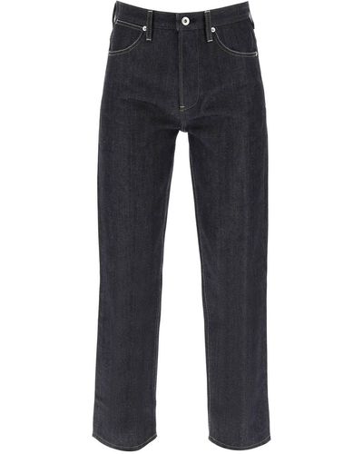 Jil Sander Jeans regular in denim giapponese - Blu