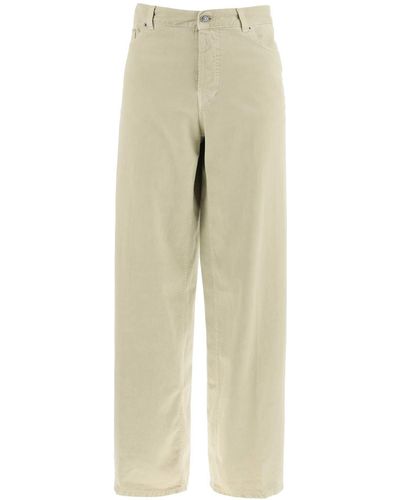 Haikure Bethany Drill Trousers - Natural