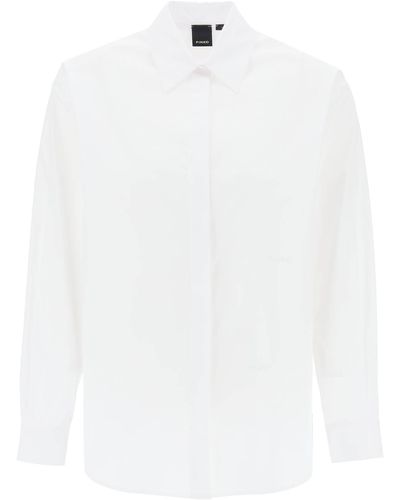 Pinko Cotton Popeline Shirt - White