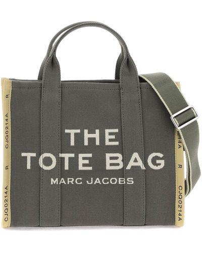 Marc Jacobs Borsa The Jacquard Medium Tote Bag - Nero