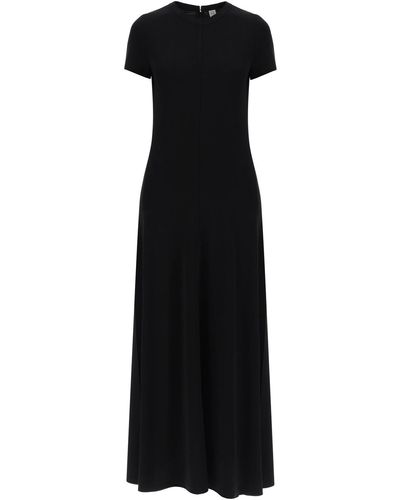 Totême Toteme Maxi Jersey Dress - Black