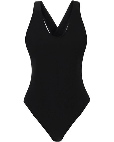Alaïa Crossed Body With Cut-Out - Black