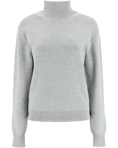Fendi Wool And Cashmere Pullover - Grey
