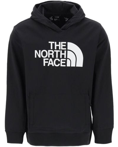 The North Face Felpa Tecnica Con Stampa Logo - Nero