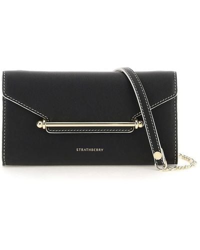 Strathberry Multrees Clutch - Black