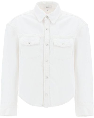 Wardrobe NYC Overshirt Boxy - Bianco
