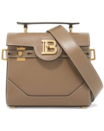 Balmain B-Buzz 23 Handbag - Natural
