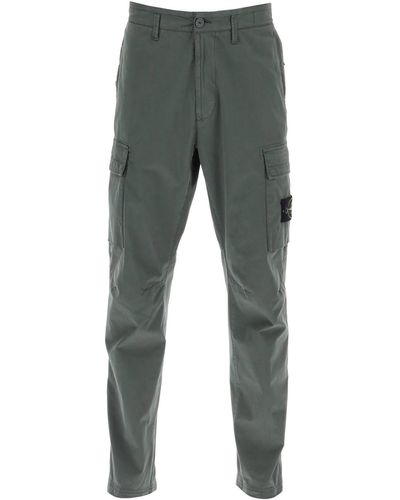 Stone Island Regular Fit Cargo Pants - Grey