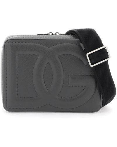 Dolce & Gabbana Dg Logo Camera Bag For Photography - Black