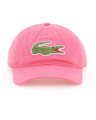 Lacoste Logo Baseball Cap - Pink