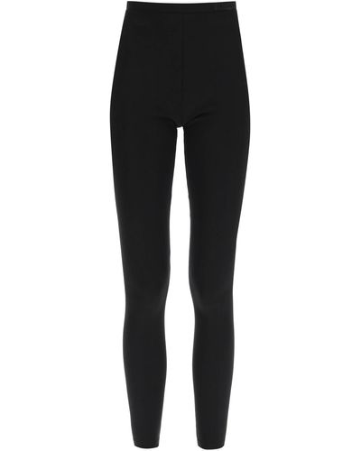 Valentino Embroidered leggings - Black