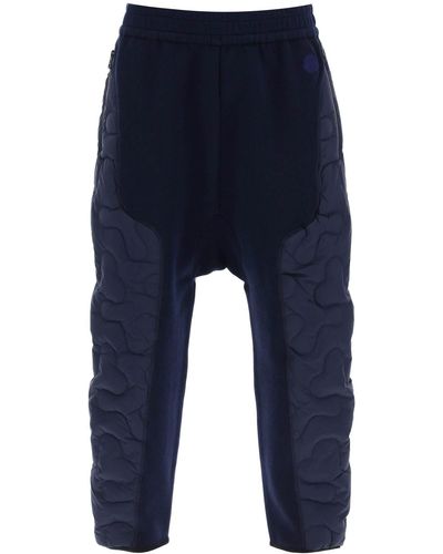 MONCLER X SALEHE BEMBURY Padded Quilted Trousers - Blue