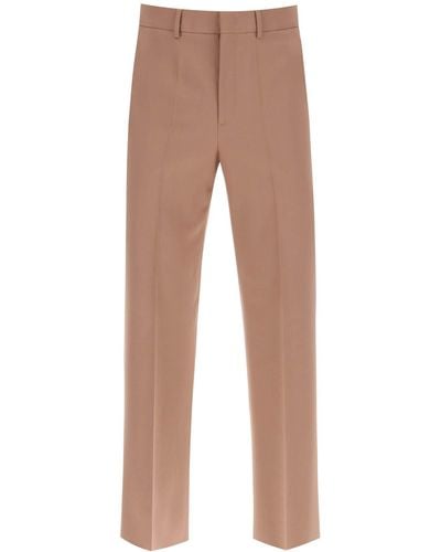 Valentino Wool Trousers - Brown