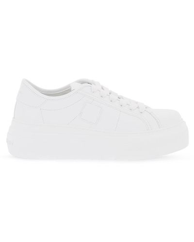 Givenchy 'city' Sneakers With Platform Sole - White