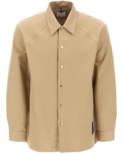 OAMC Taiga Drill Overshirt - Natural