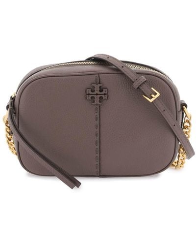 Tory+Burch+McGraw+Camera+Bag+Crossbody+Classic+Logo+Day+Lily+Yellow+50584  for sale online
