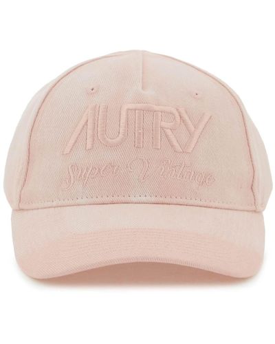 Autry 'supervintage' Baseball Cap - Pink