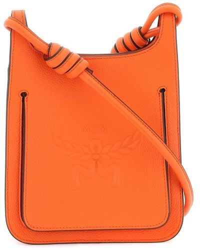MCM Mini Himmel Hobo Bag - Orange