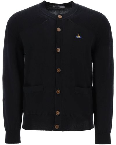 Vivienne Westwood Ed Round-Neck Cardigan - Black