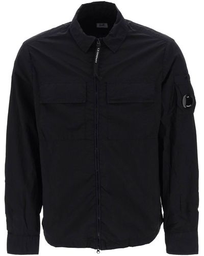 C.P. Company Taylon L Overshirt - Black