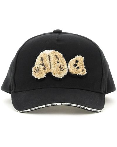 Palm Angels Teddy Bear Baseball Cap - Black