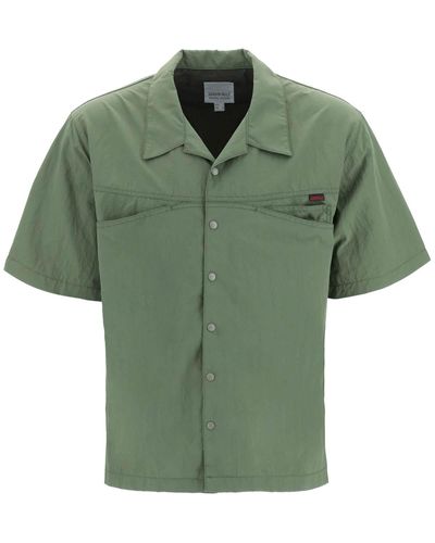 Gramicci Nylon Short Sleeve Overshirt - Green