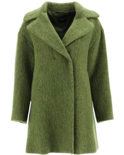 Weekend by Maxmara 'caraibi' Coat In Wool - Green