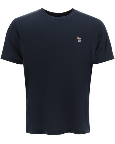 PS by Paul Smith Organic Cotton T-Shirt - Blue