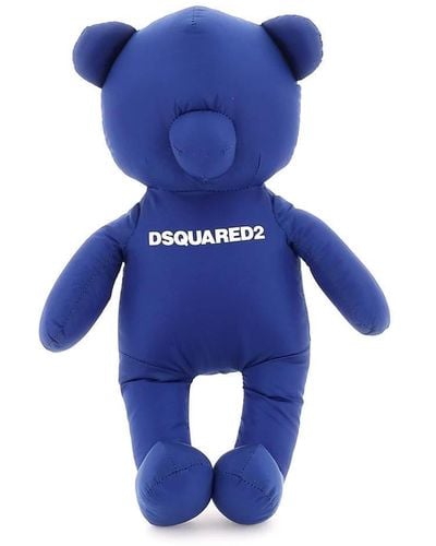 DSquared² Portachiavi Teddy Bear - Blu