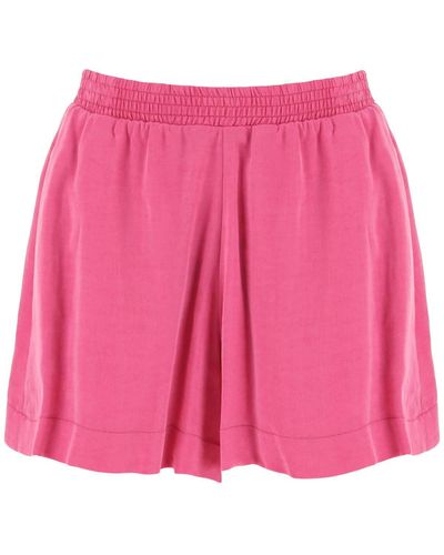 MVP WARDROBE Shorts With Elasticated Waistband - Pink