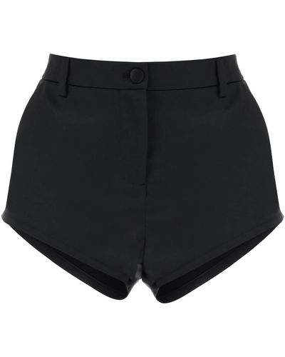 Dolce & Gabbana Shorts in raso - Nero