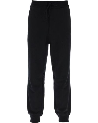 Y-3 Pantaloni Jogger French Terry Cuffed - Nero