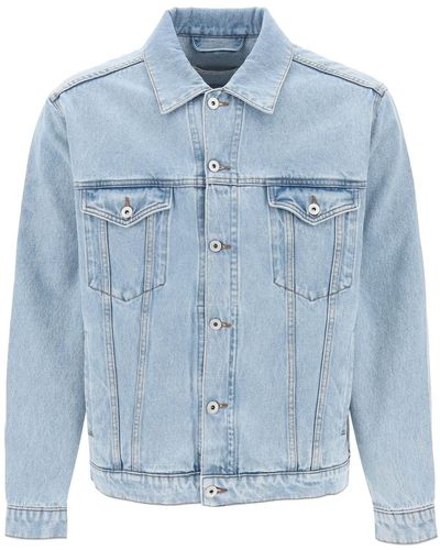 Y. Project Y Project Denim Jacket For - Blue