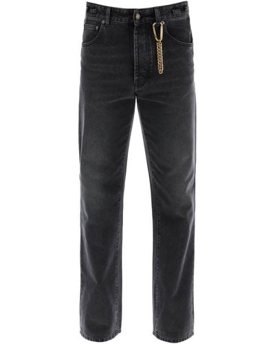 DARKPARK "Mark Jeans With Carabin - Black