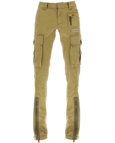 DSquared² 'flare Sexy Cargo' Trousers - Green
