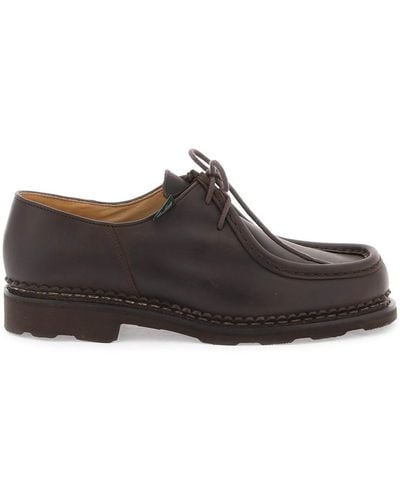 Paraboot "Leather Michael Derby Shoe - Brown