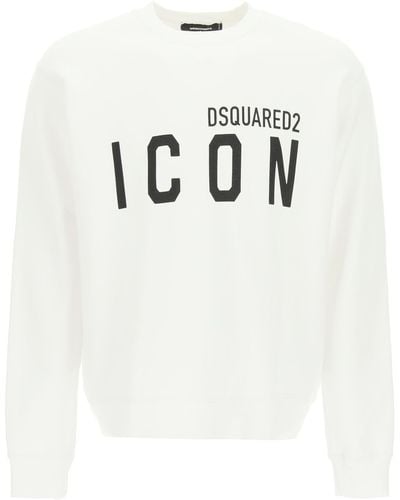 DSquared² Icon Logo Sweatshirt - White